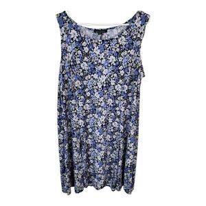 Perceptions,Women's  2X floral Midi Dress
